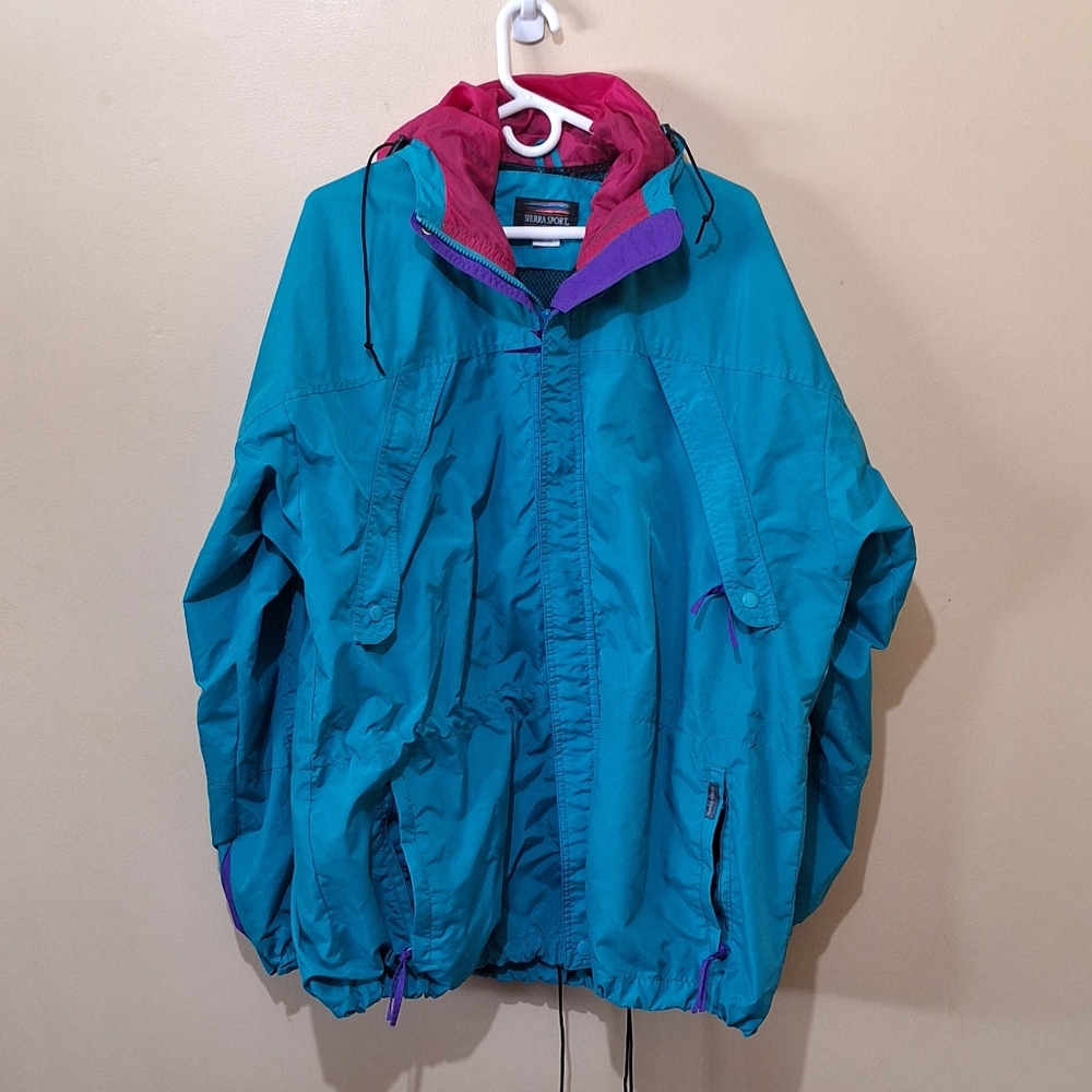 Vintage Sierra Sport Teal Jacket
